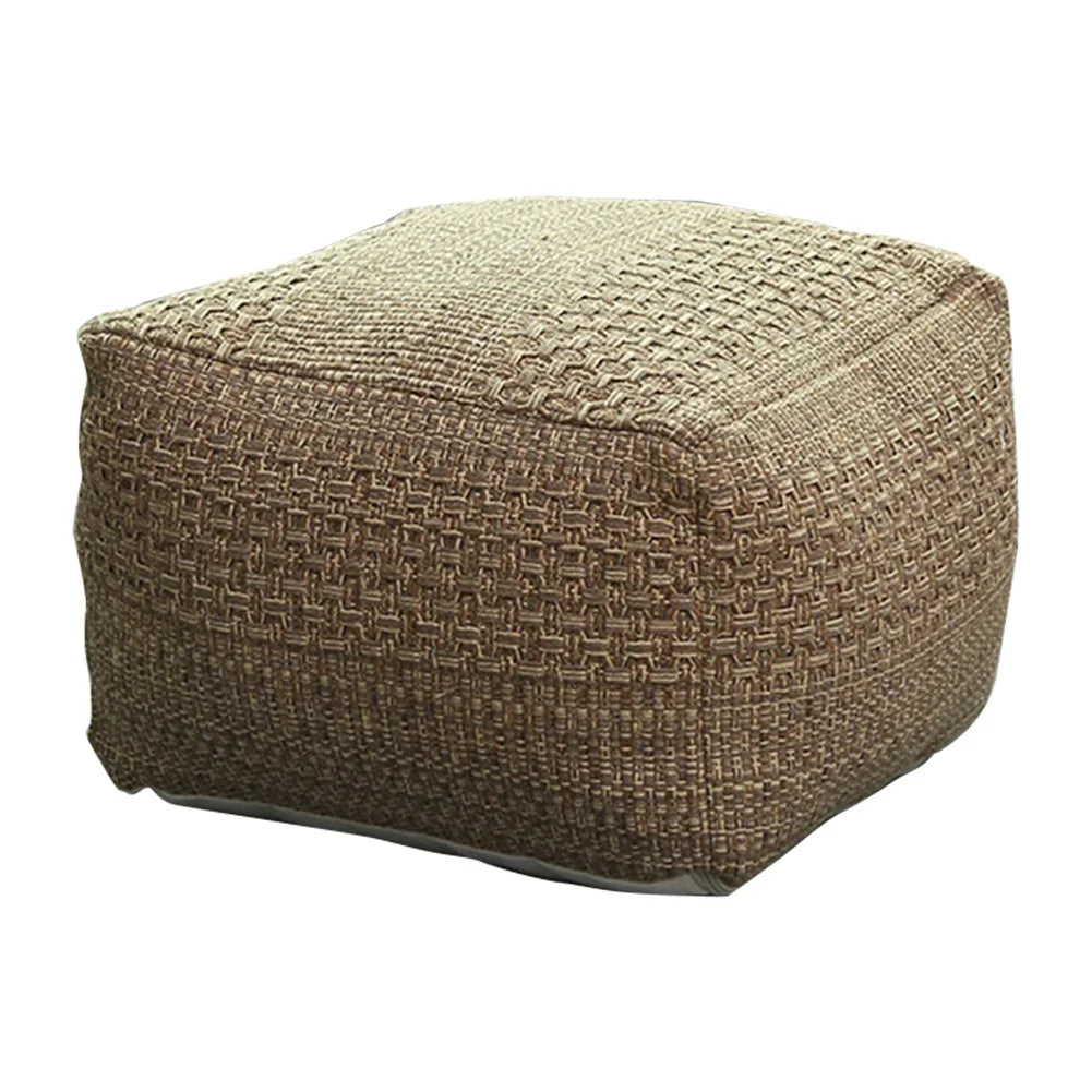 Footstool Nordic Style Woven