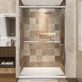 48" W x 72" H Chrome Aluminum Frame