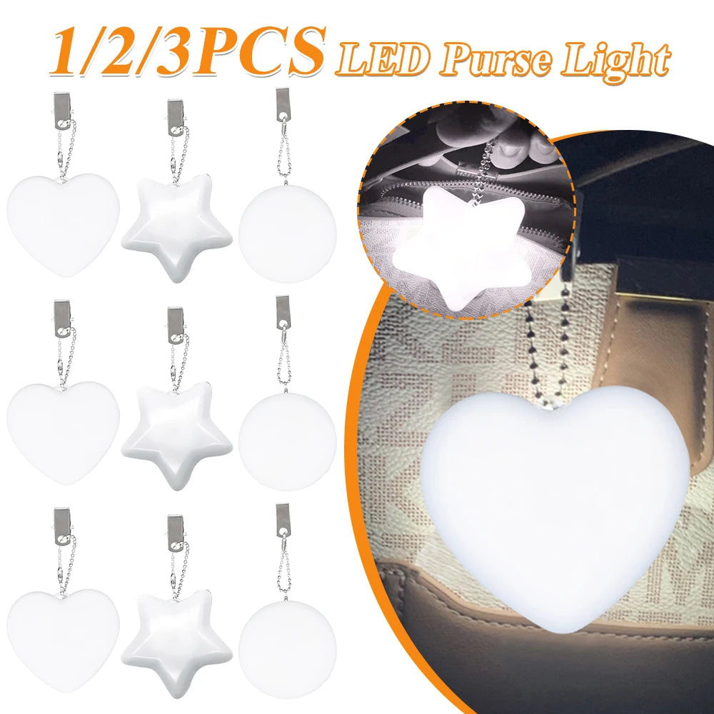 1-3 LED Handbag Touch Light