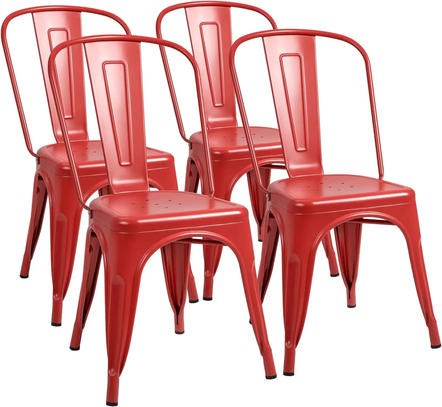 4 Metal Indoor-Outdoor Stackable Classic