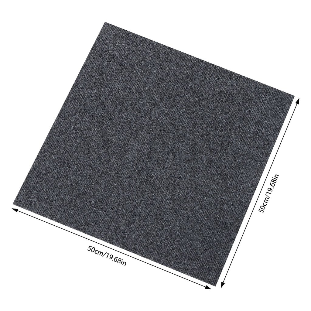 20pcs Carpet Floor Sticker 20"x20" Removable