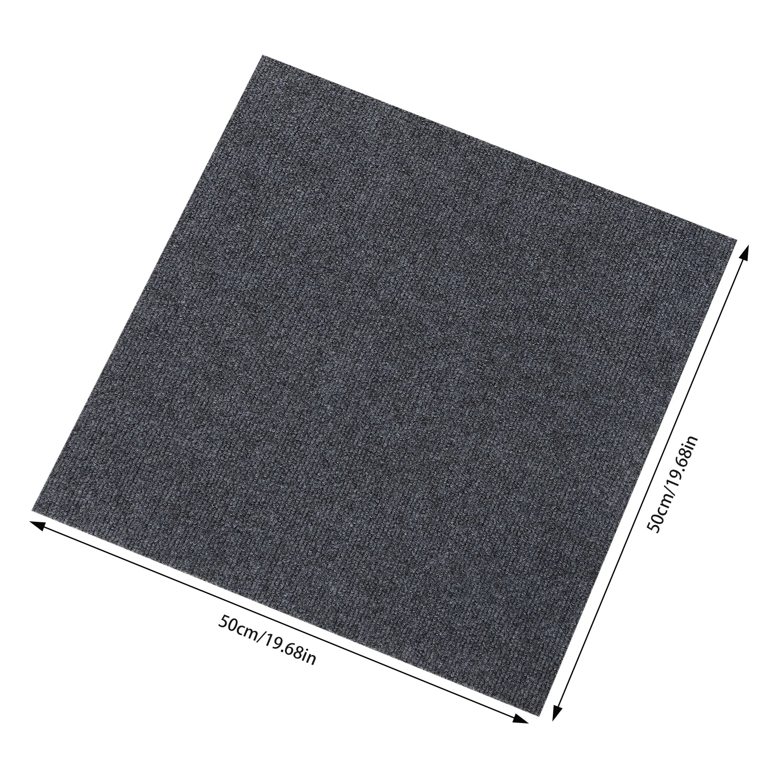 20pcs Carpet Floor Sticker 20"x20" Removable