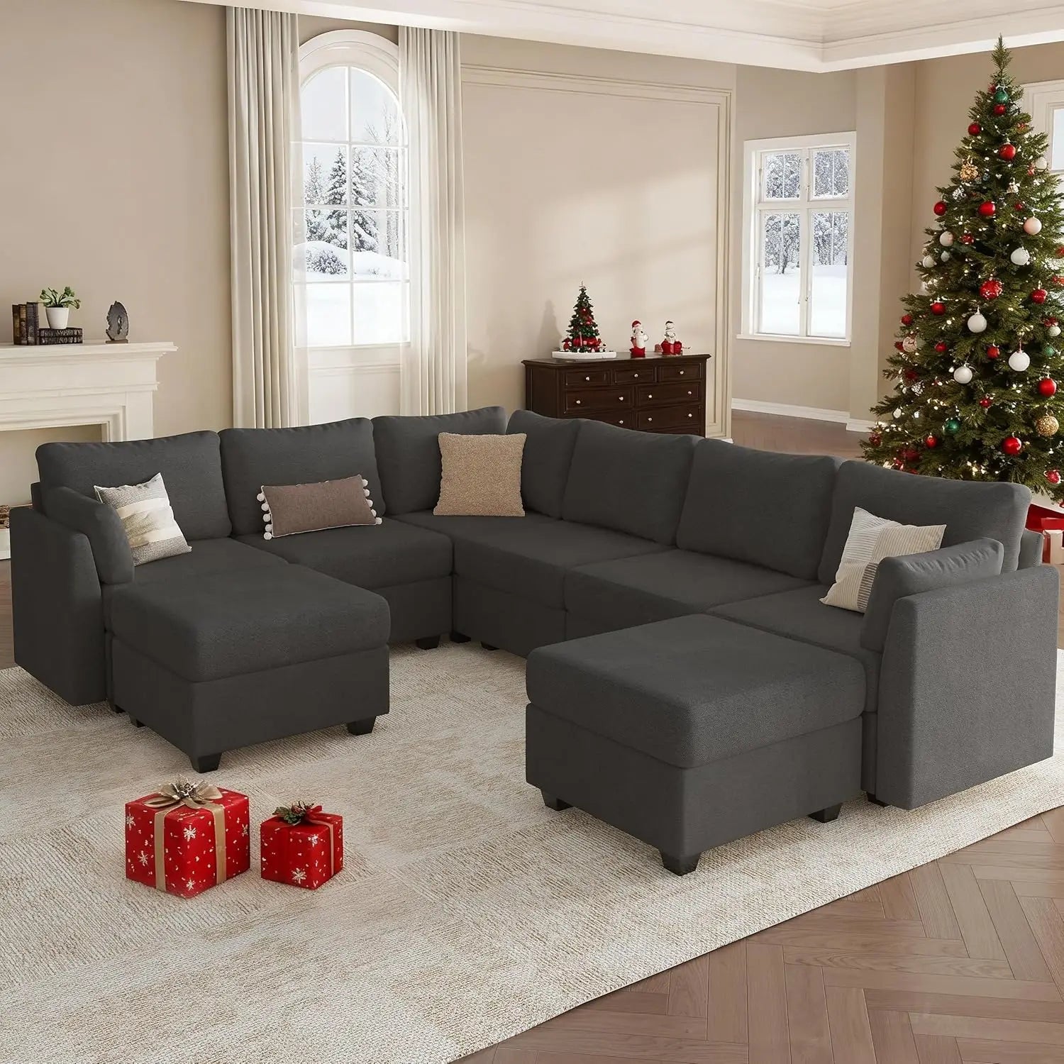 Large Modular Sectional Sofa