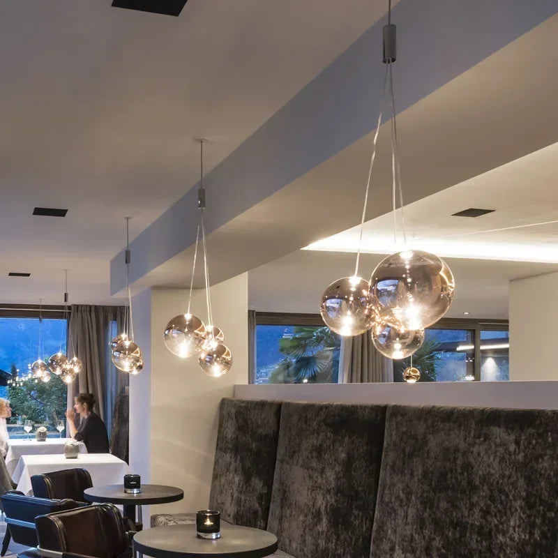 Nordic Glass Balls LED Pendant