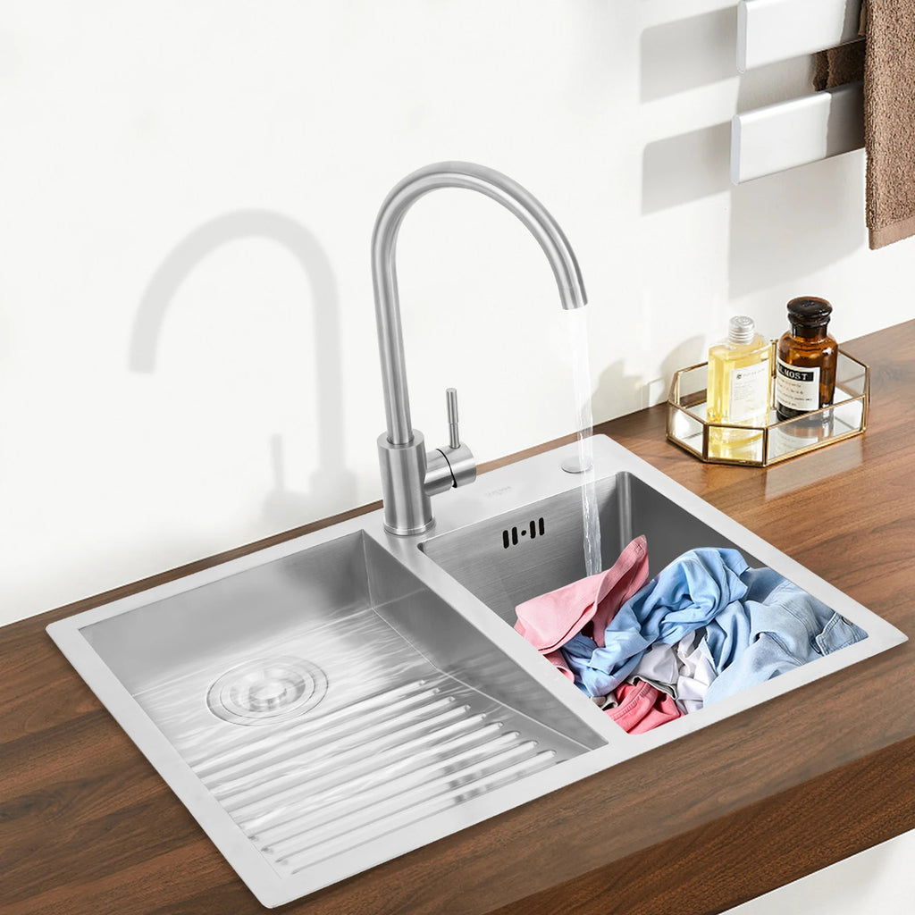 23.62" Modern Laundry Sink Stainless