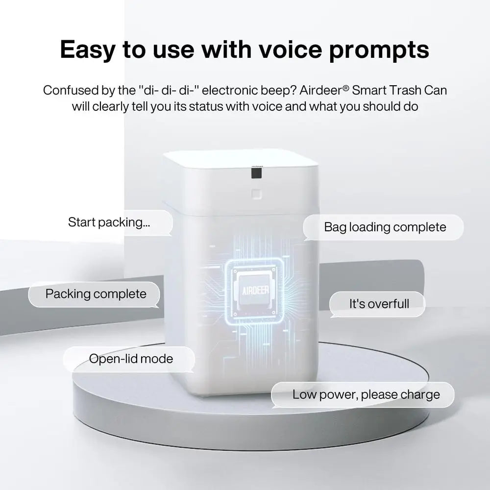 4 Gal Self-Sealing/Self-Changing Smart Can