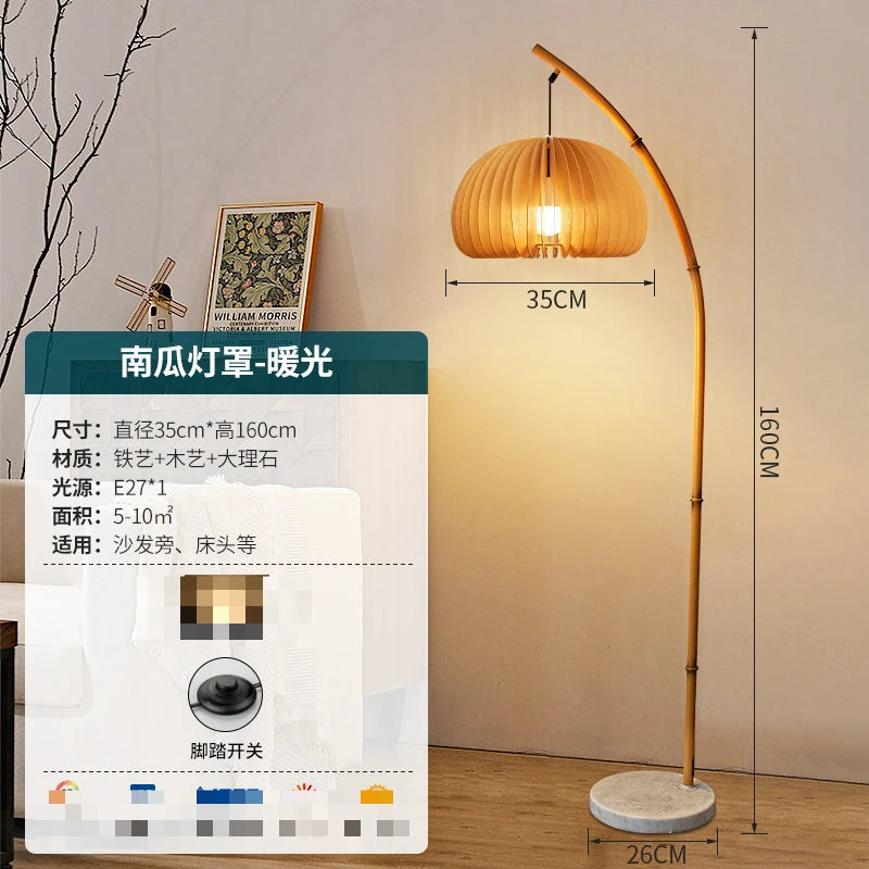 Lamp Retro Zen Style Chinese