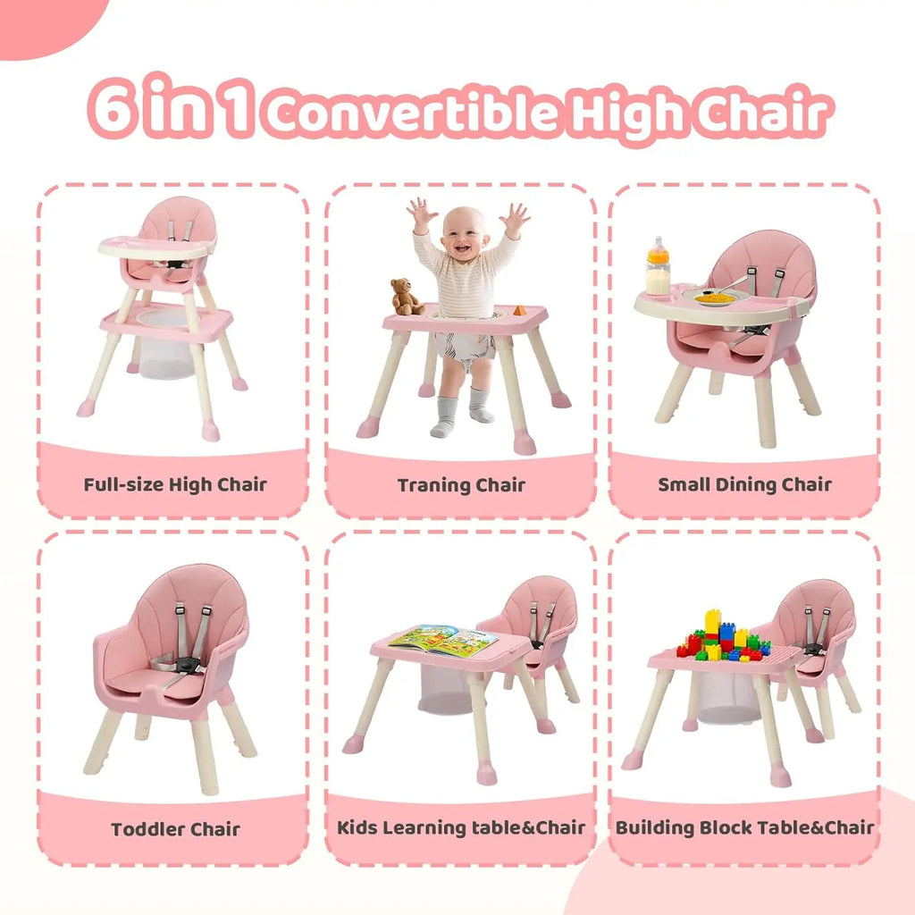 7-in-1 Convertible Highchair