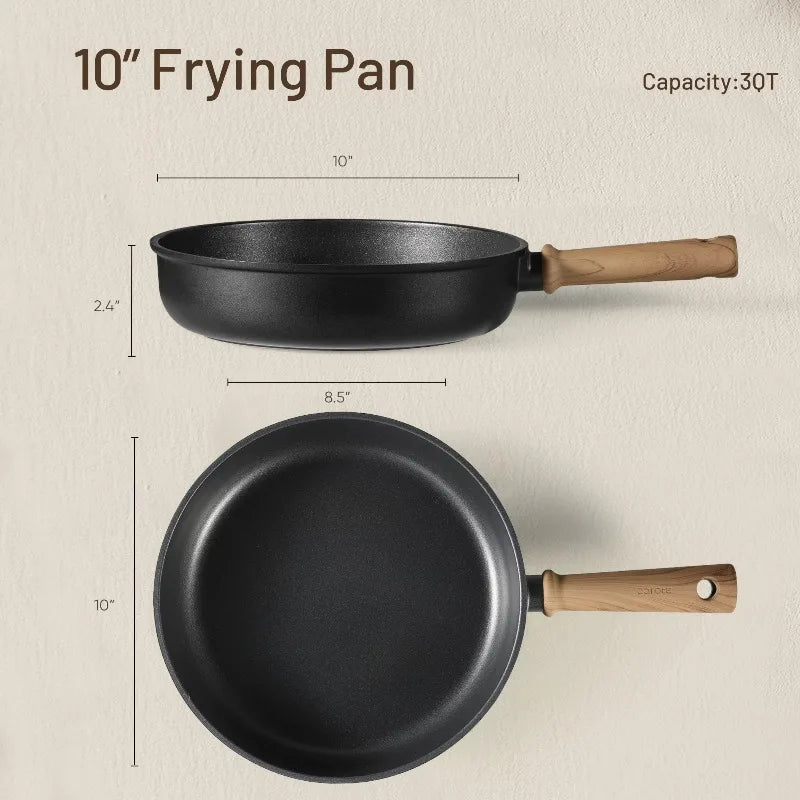 Titanium Nonstick Frying Pan 10" Induction Compatible