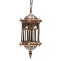 European Vintage Industrial Metal Pendant
