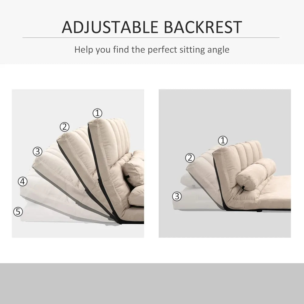 Adjustable Folding Sofa Chair Bed
