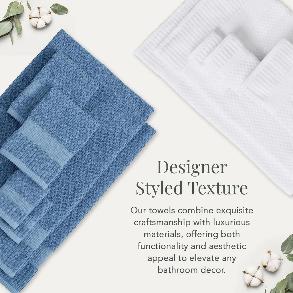 100% Cotton Bath Towel Set of 4- 30"x52"