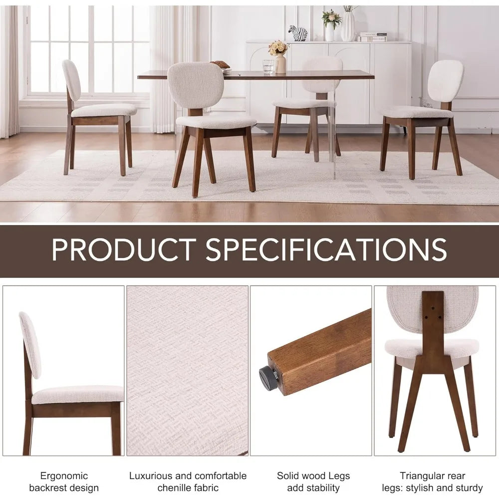 2 MCM Upholstered wood