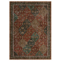 4.25x4.25 Washable Low-Pile Moroccan Trellis