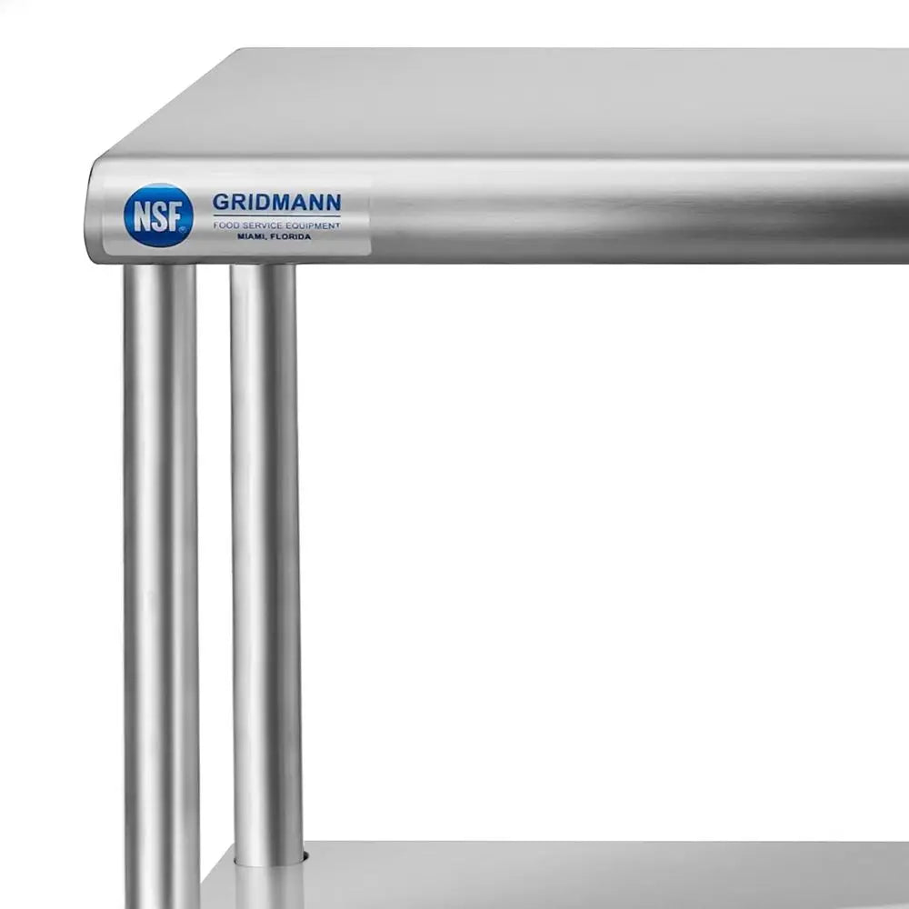 Commercial Kitchen Prep 2-Tier 48 x 12