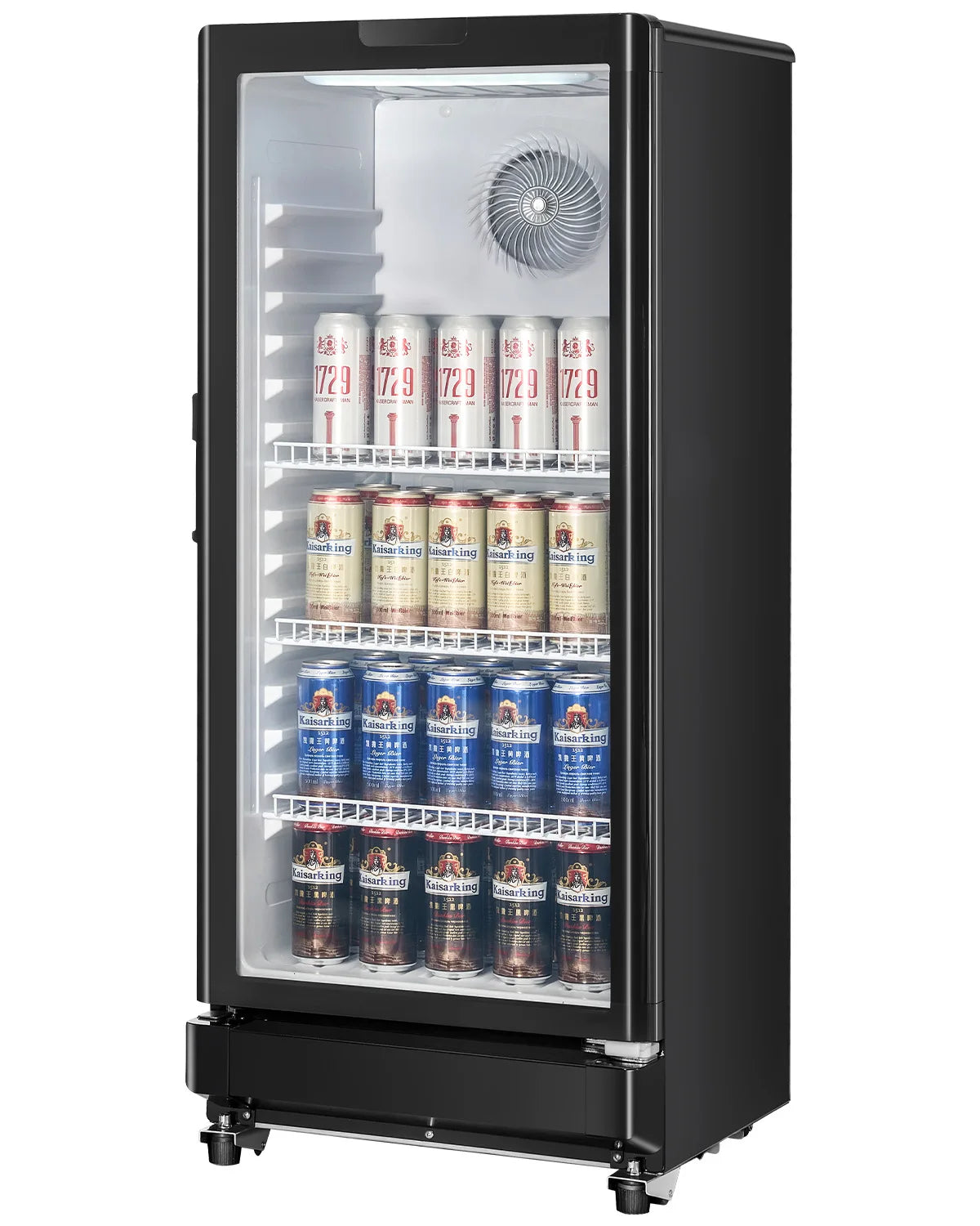 Commercial Merchandiser Refrigerator Glass Door Display