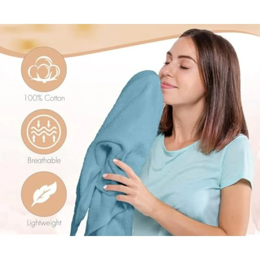 6 Pack Bath Towels Set 27 x 54