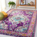 5"1"x7'7" Monaco Distressed Boho Medallion