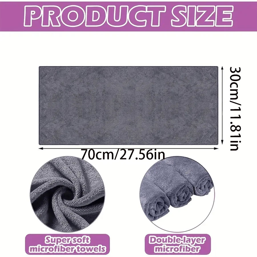 2/4/8pcs Microfiber Cleaning Cloths, Reusable &Washable