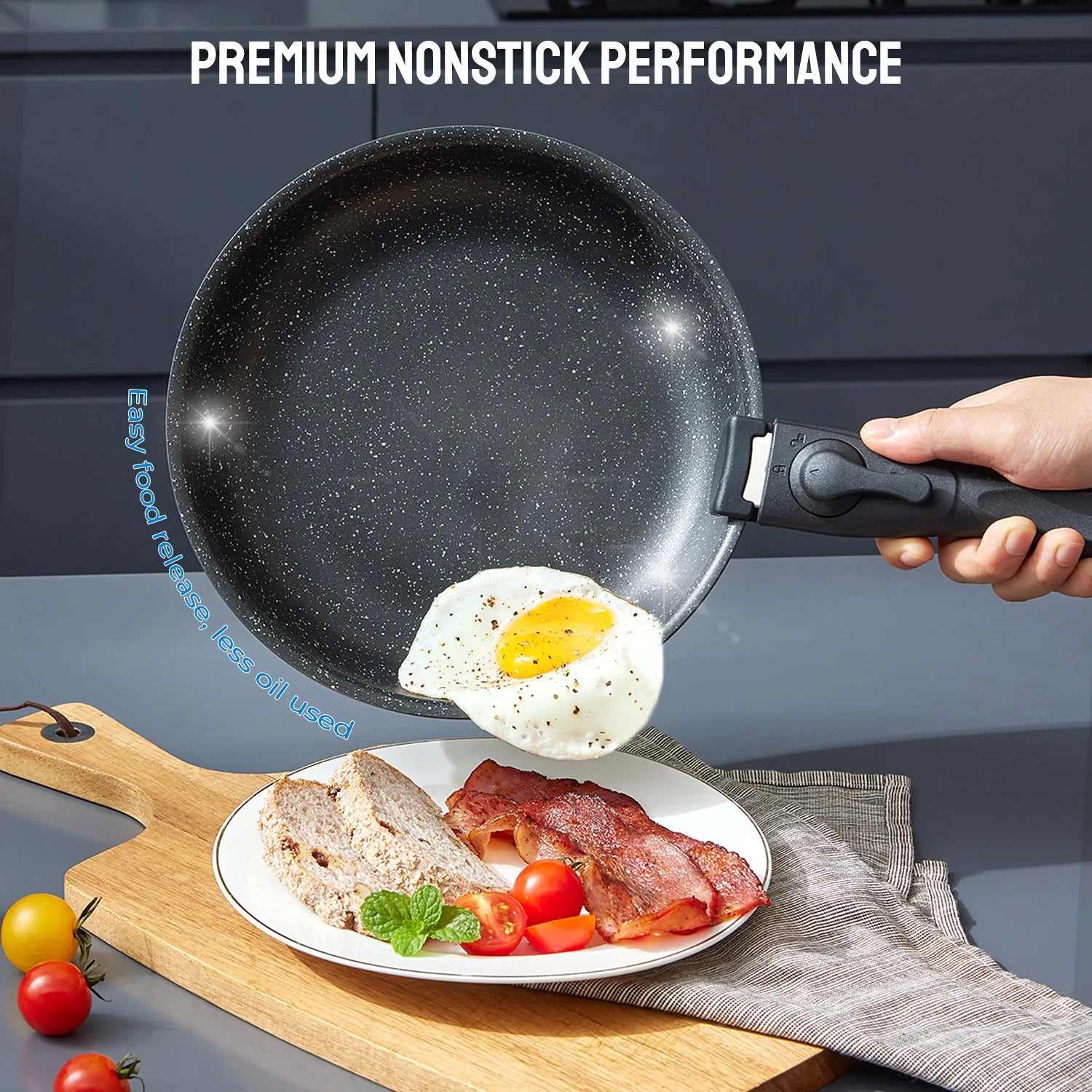 Induction Cookware Set 10 Pcs Nonstick Set