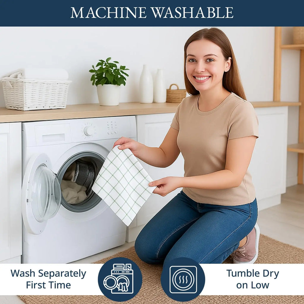 Cotton Kitchen Towels Set of 6