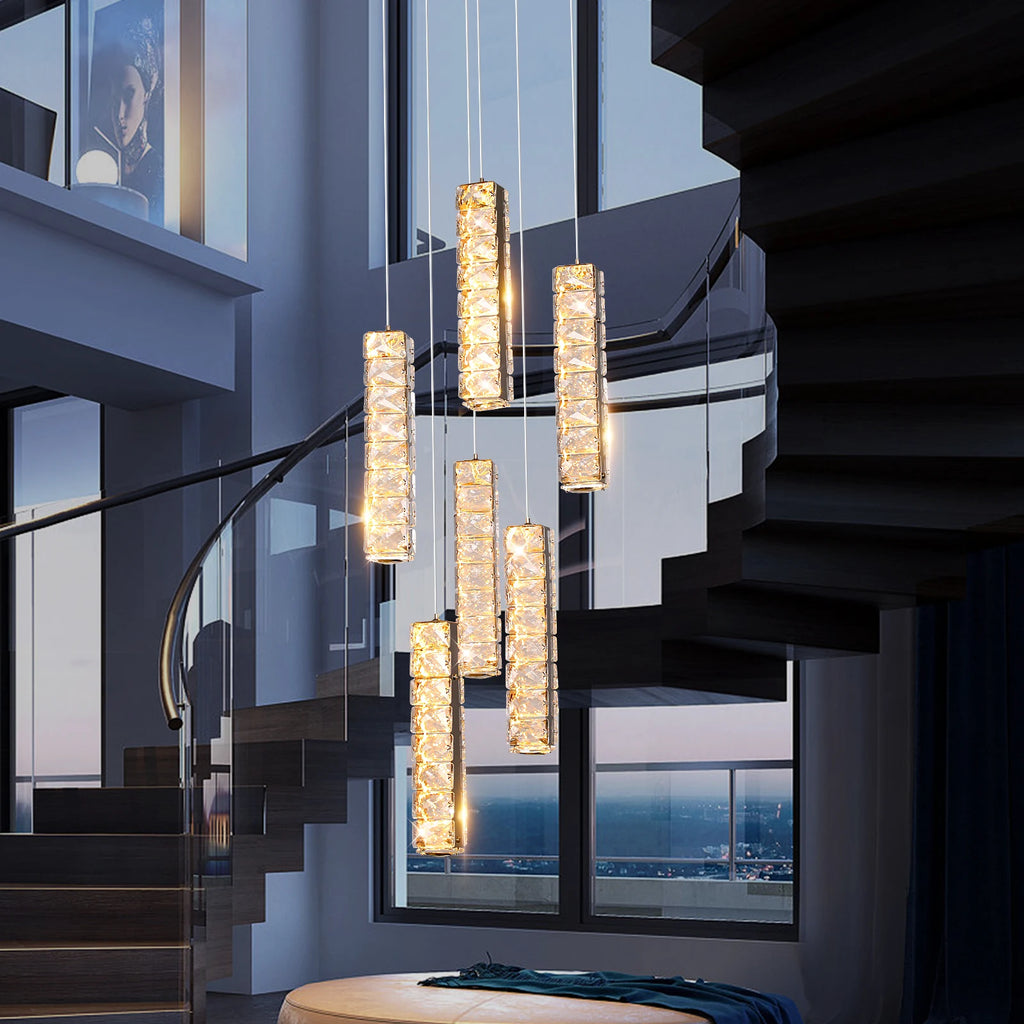 Modern Nordic Crystal Chandelier