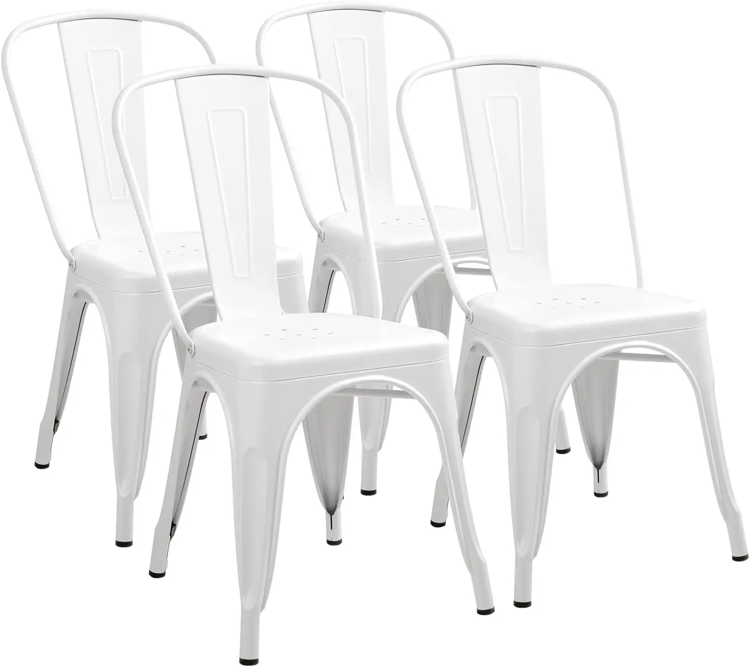 4 Metal Indoor-Outdoor Stackable Classic