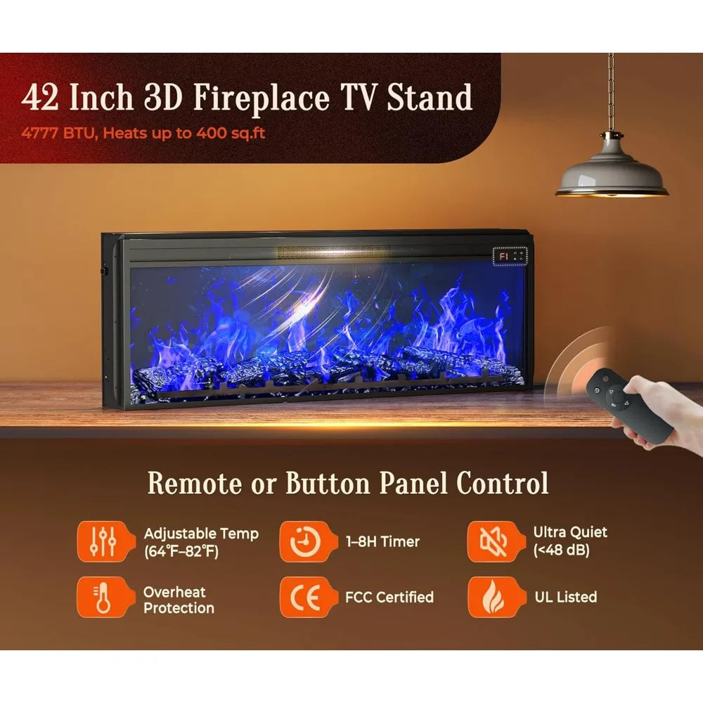 70'' Fireplace TV Stand