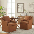 2 Upholstered W/4 Casters