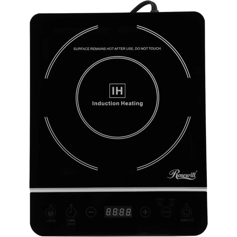 Induction Cooker 1800 Watt, Electric Burner W/ Stainless Pot