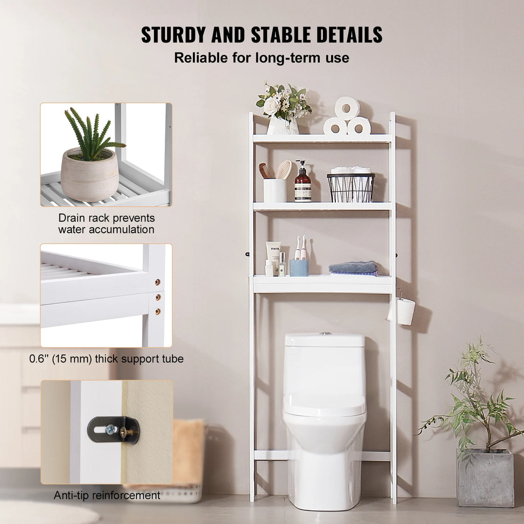 Over the Toilet Storage
