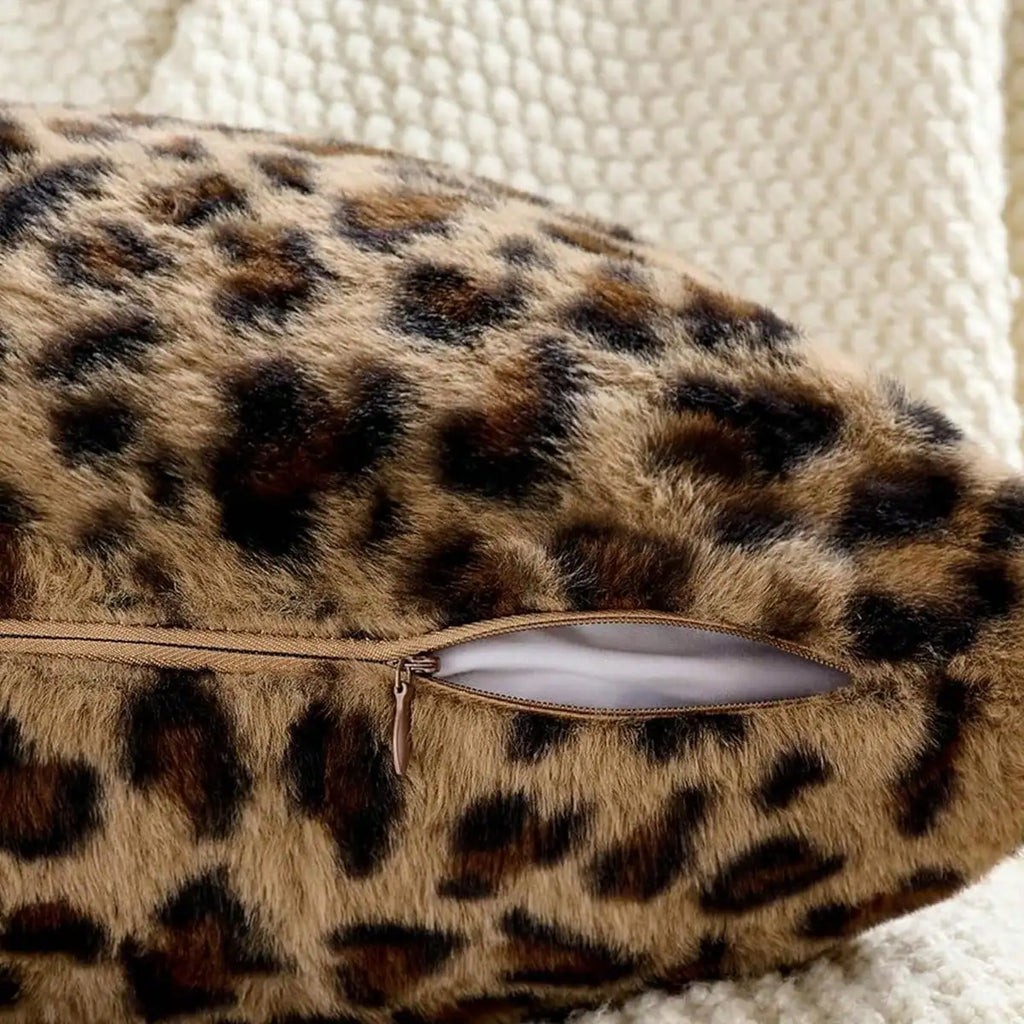 1/2 Cheetah Pillow Cover