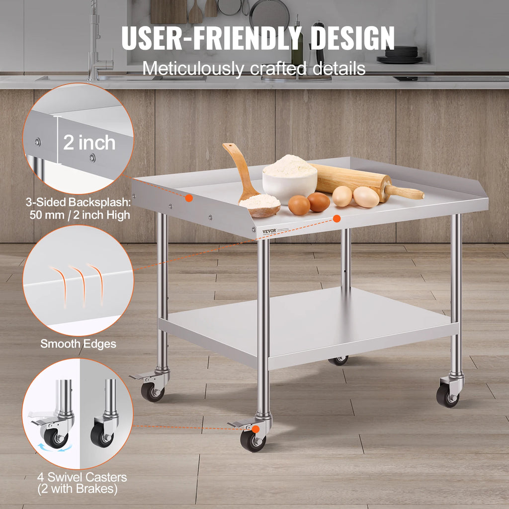 Stainless Steel Work-Table Commercial