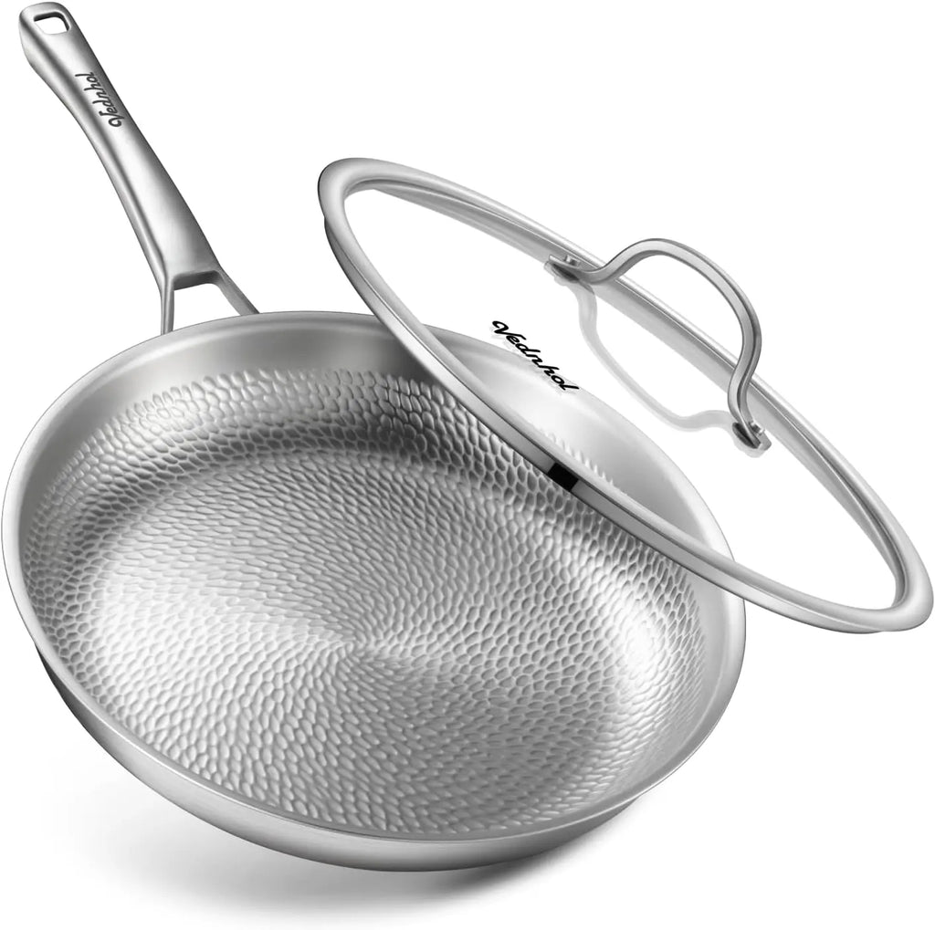 Pan, 12" Pure Titanium Hammered Pro