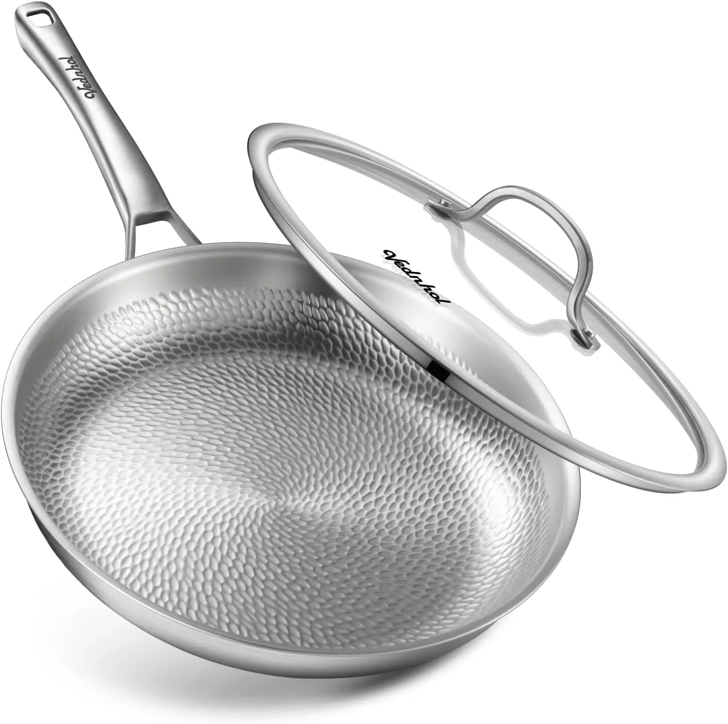 Pan, 12" Pure Titanium Hammered Pro