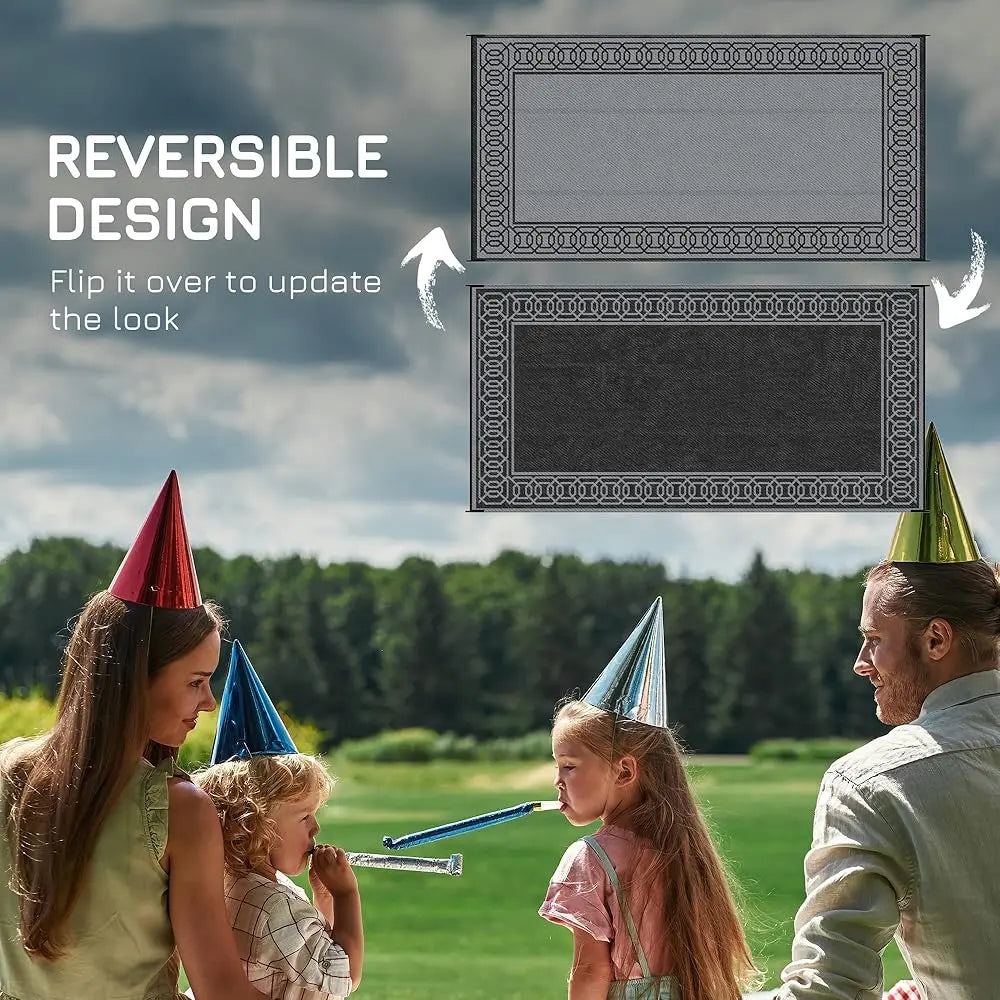 9x18 Outdoor Reversible Plastic