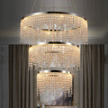 Luxury Round 23.6" Crystal Chandelier