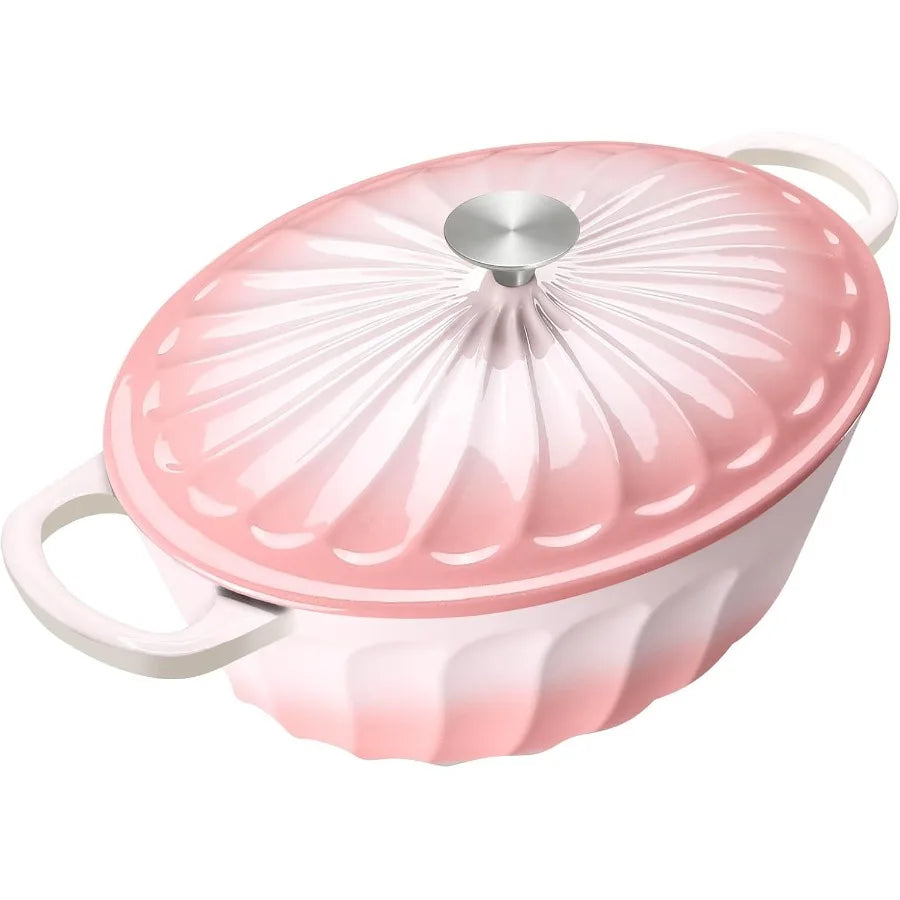 7 QT Enameled Cast Iron Dutch Oven