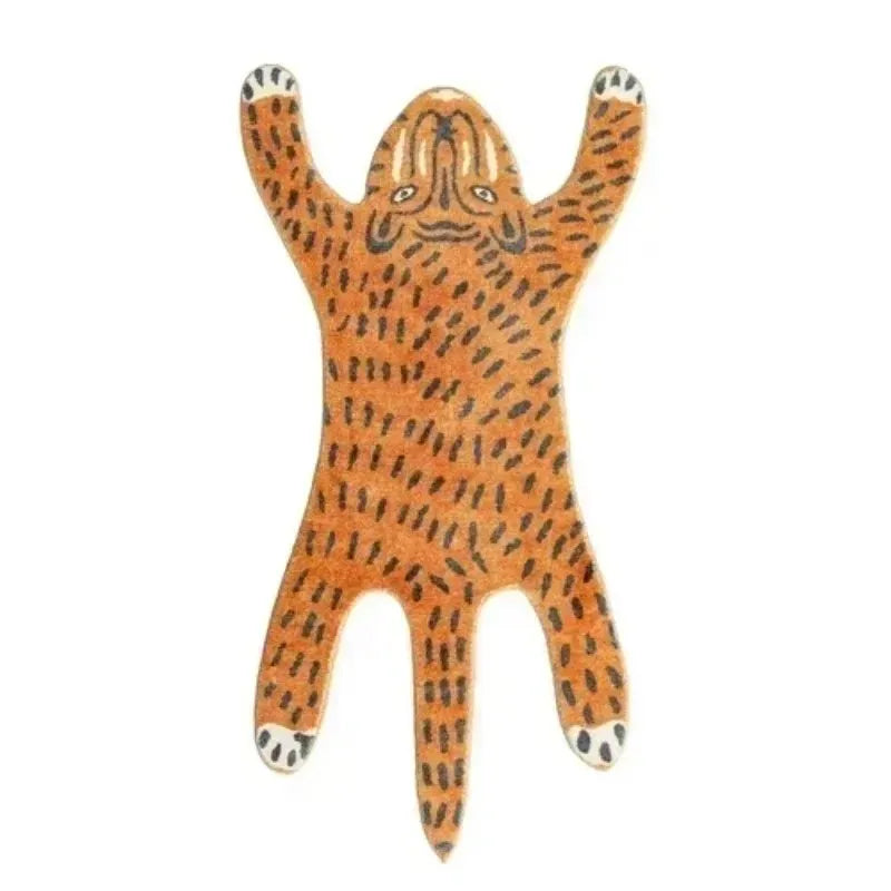 22x17 " Wild Leopard Pattern Color Contrast