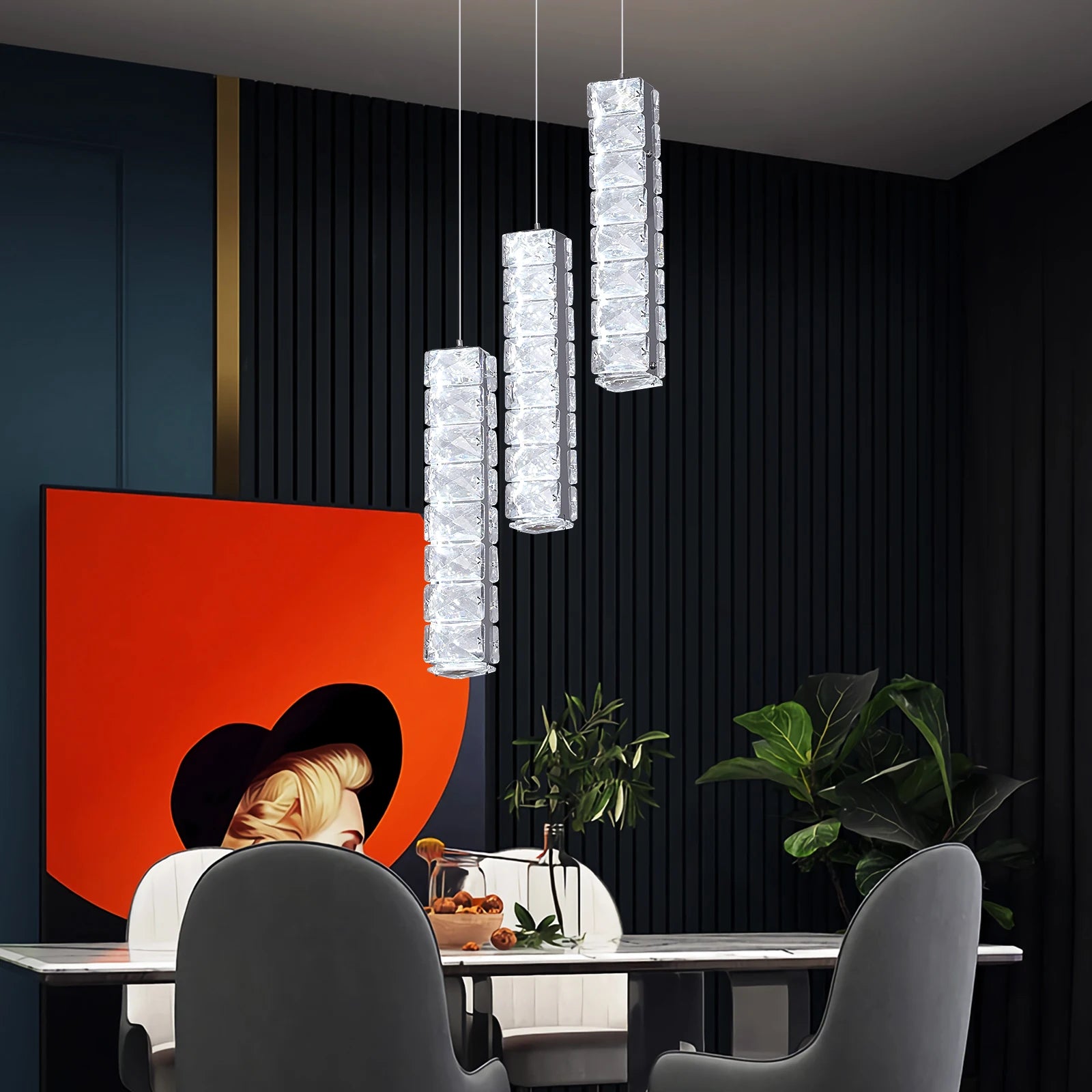 Modern Nordic Crystal Chandelier