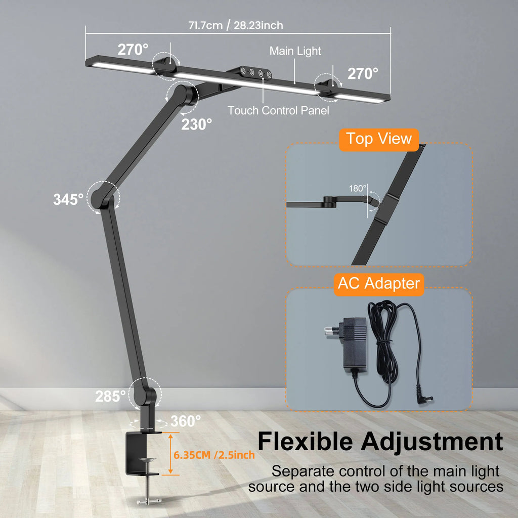 Three-head Five Color Lamp