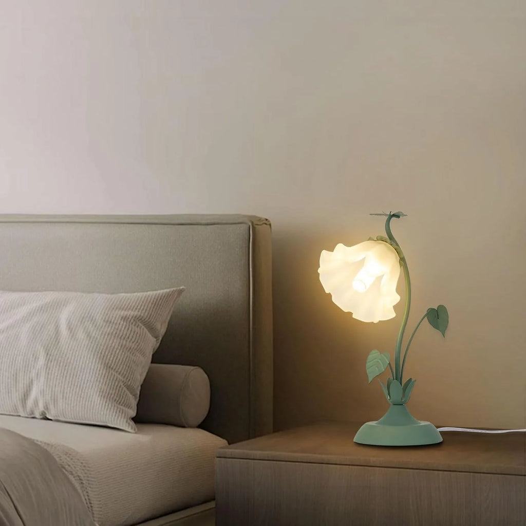 Modern Lamp Stained-Glass Flower