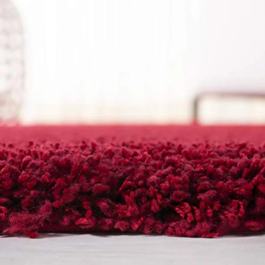 2'3"x11' Shag Runner Red Easy Care