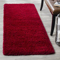 2'3"x11' Shag Runner Red Easy Care