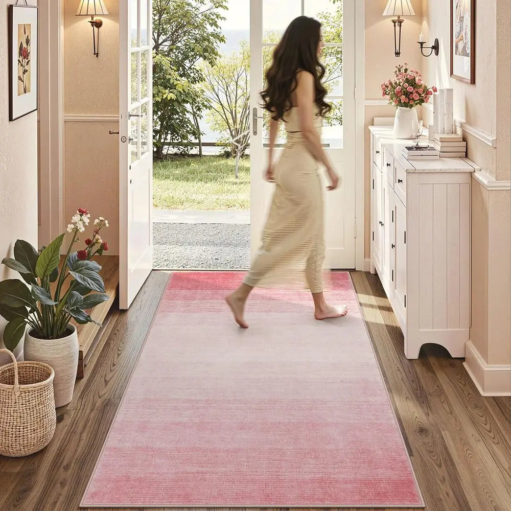 4x6 Ombre Pink Soft Non-Slip