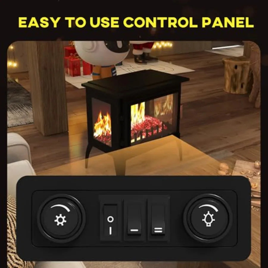 24 Freestanding Electric Fireplace Stove