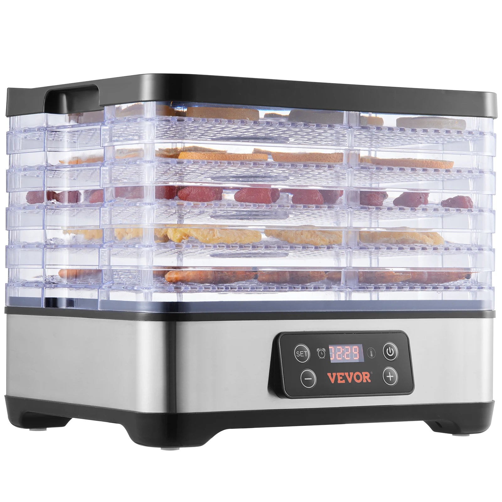 5 Tray Food Dehydrator 300W Stainless