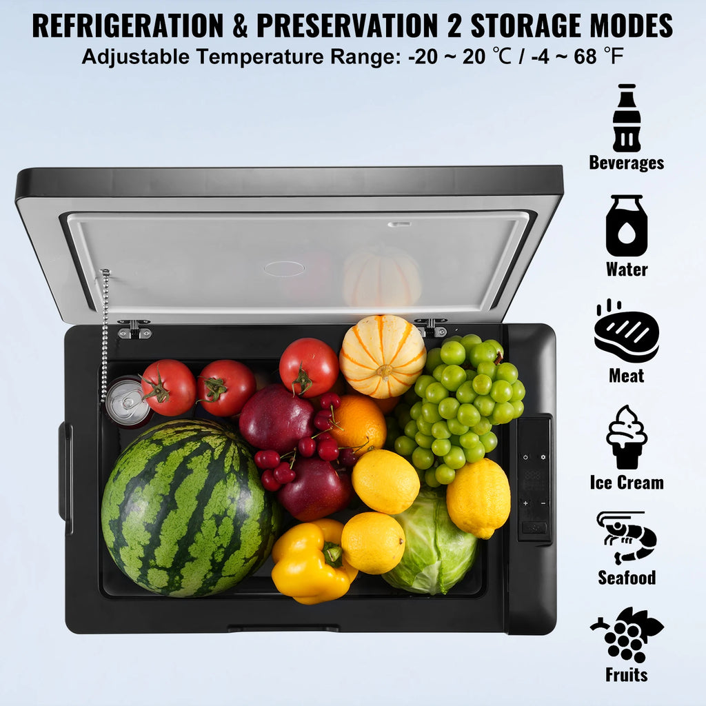Car Refrigerator 12Volt 70L Single -4℉-68℉ Adjustable
