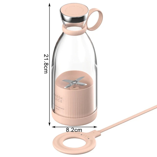 Portable Electric Juicer Blender USB Mini Mixer