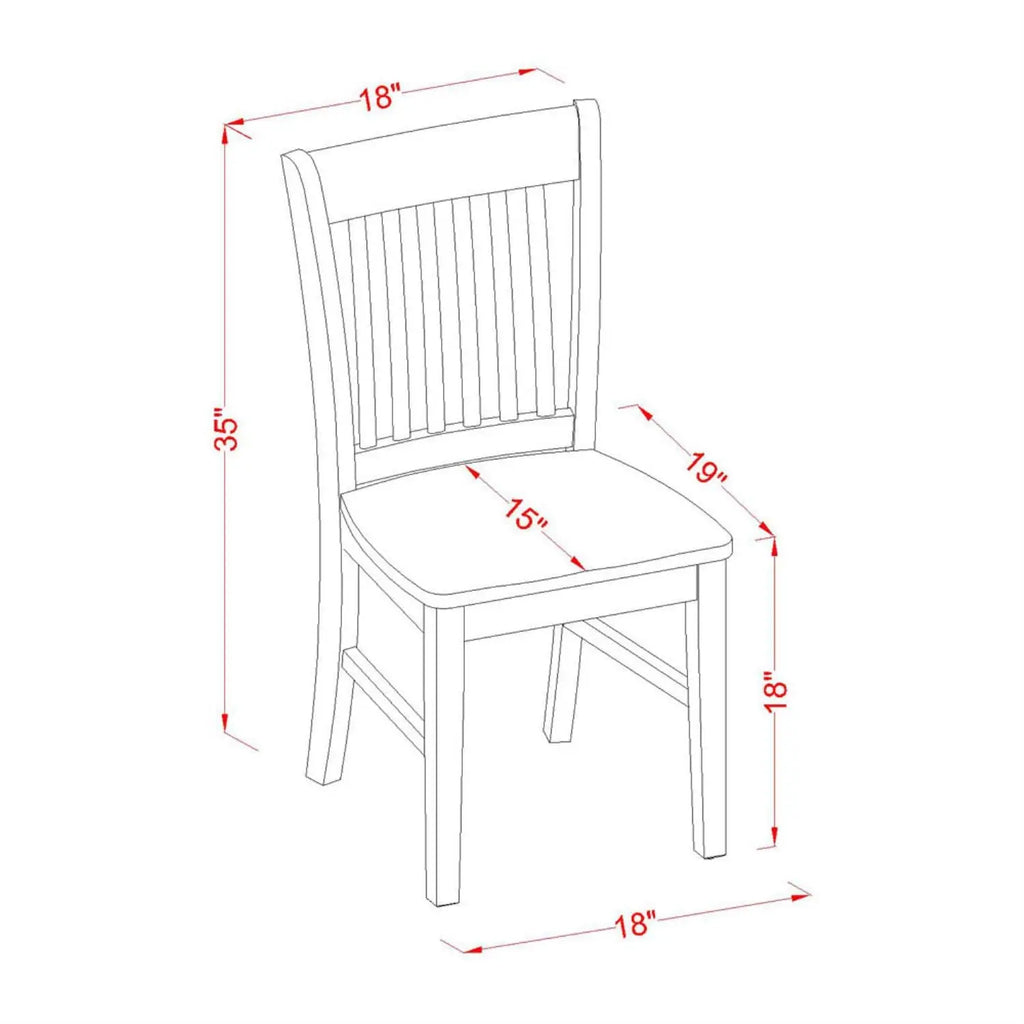 5 Piece, 4 chairs Round 42x42